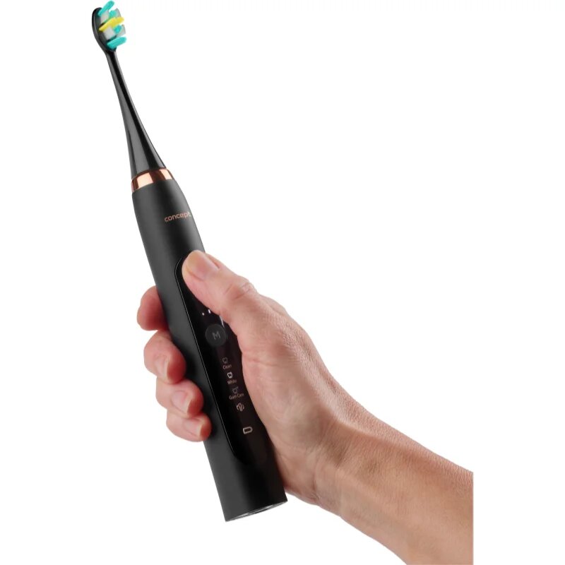 Concept Perfect Smile ZK7011 звукова електрическа четка за зъби с калъфка Black 1 бр.
