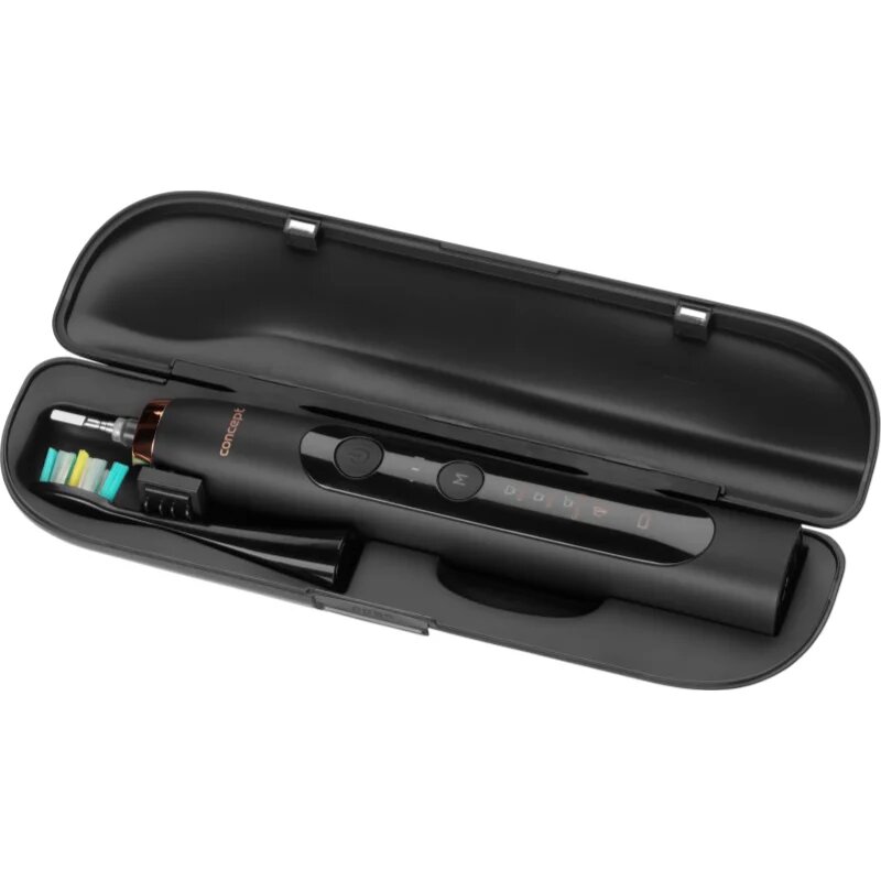 Concept Perfect Smile ZK7011 звукова електрическа четка за зъби с калъфка Black 1 бр.