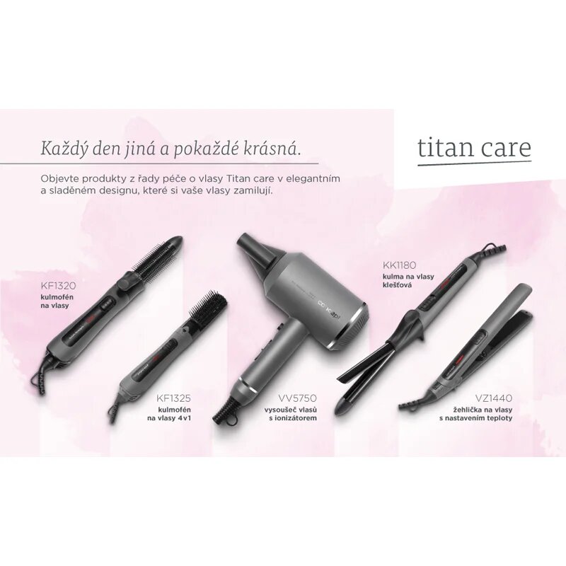 Concept Titan Care VZ1440 за изправяне на косата 1 бр.