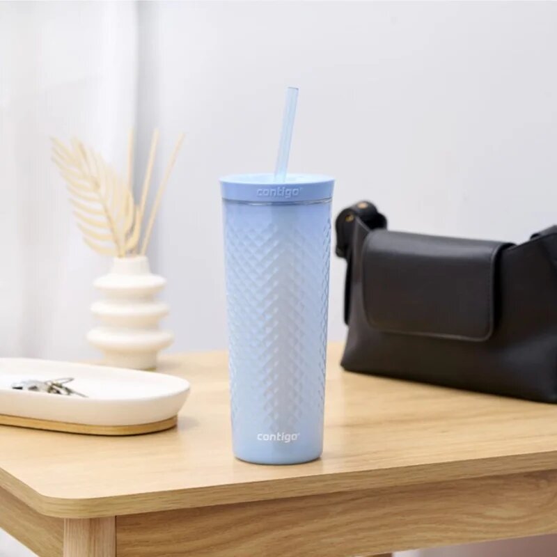 Contigo Autoclose Tumbler чаша на път боя Glacier Blue 590 мл.