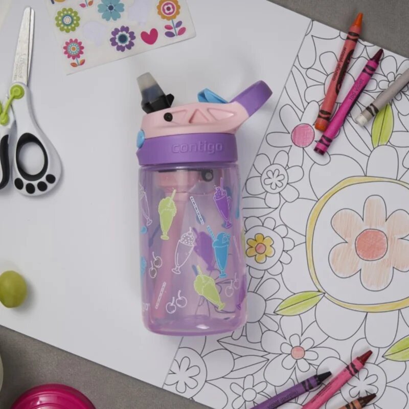 Contigo Easy Clean бутилка за вода за деца Strawberry Shakes 1 бр.