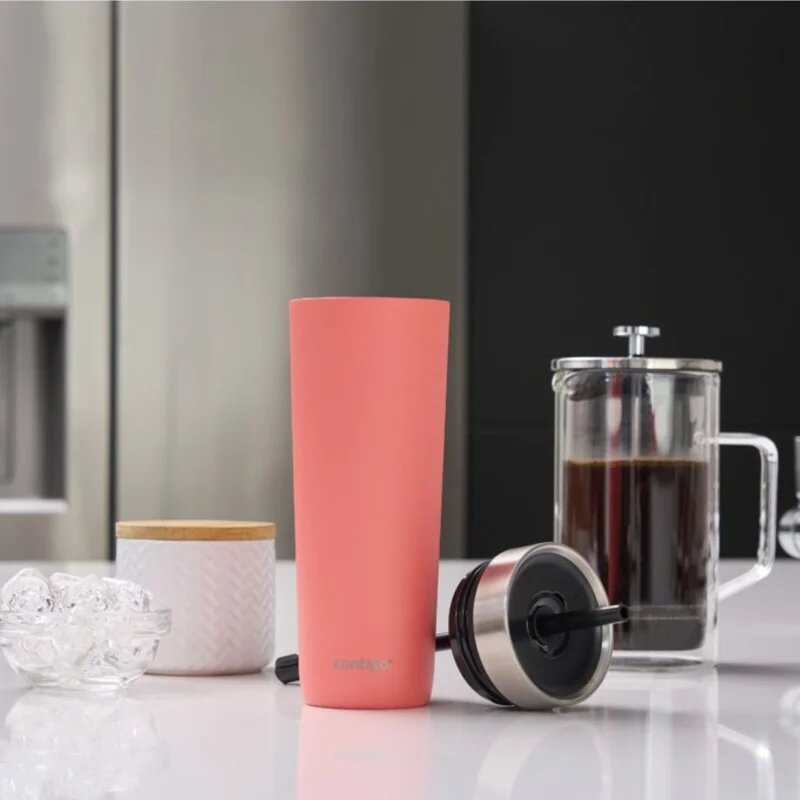 Contigo Luxe Spillproof Tumbler термочаша боя Coral 720 мл.