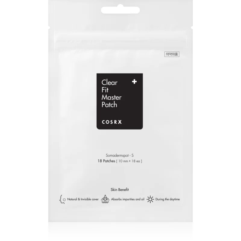 Cosrx Clear Fit Master Patch почистваща лепенка за проблемна кожа 18 бр.
