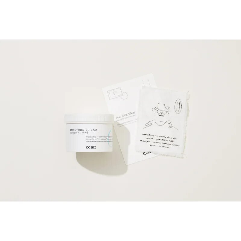 Cosrx One Step Moisture ексфолиращи тампони за лице с хидратиращ ефект 70 бр.