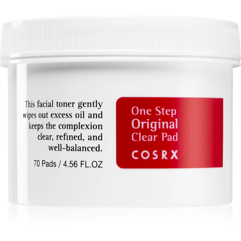 Cosrx One Step Original почистващи тампони за редукция на мазнината на кожа 70 бр.