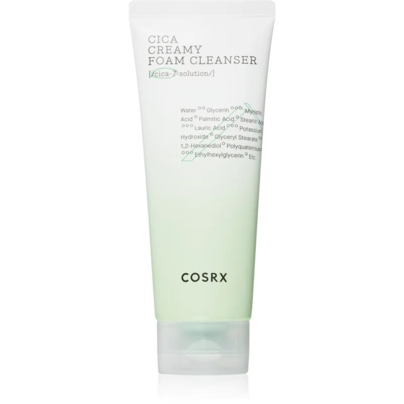 Cosrx Pure Fit Cica Creamy Foam Cleanser почистваща пяна за мазна кожа 150 мл.