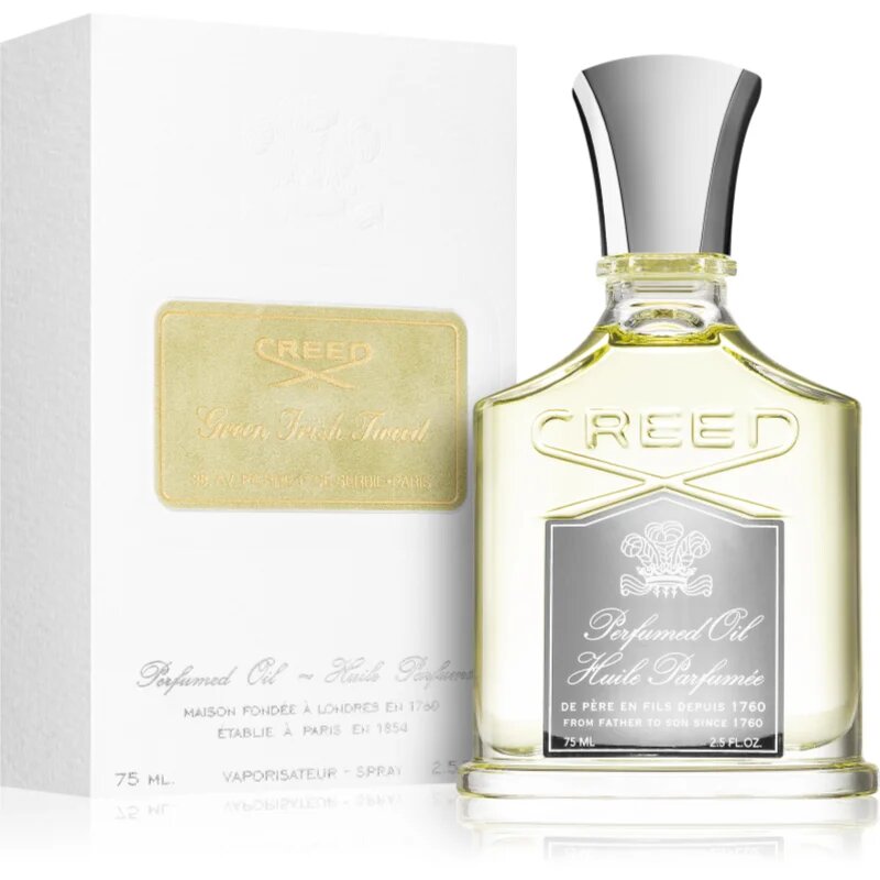 Creed Green Irish Tweed парфюмирано масло за мъже 75 мл.