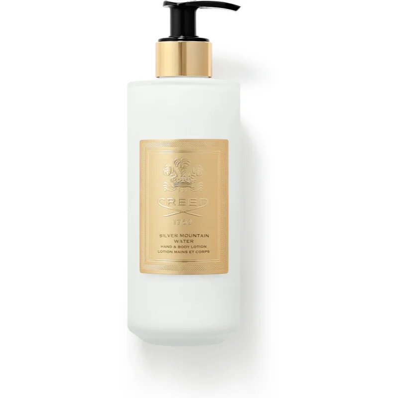 Creed Silver Mountain Water парфюмирано мляко за тяло за ръце и тяло 300 мл.