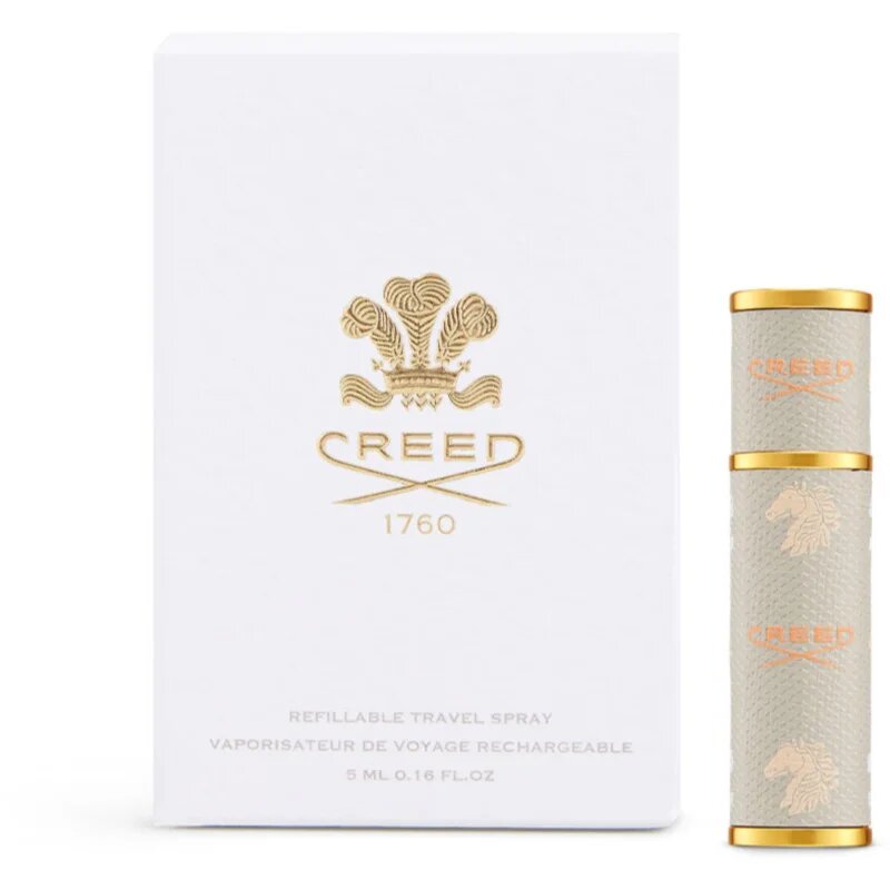Creed Travel Atomiser Beige пълнещ се разпръсквач 5 мл.