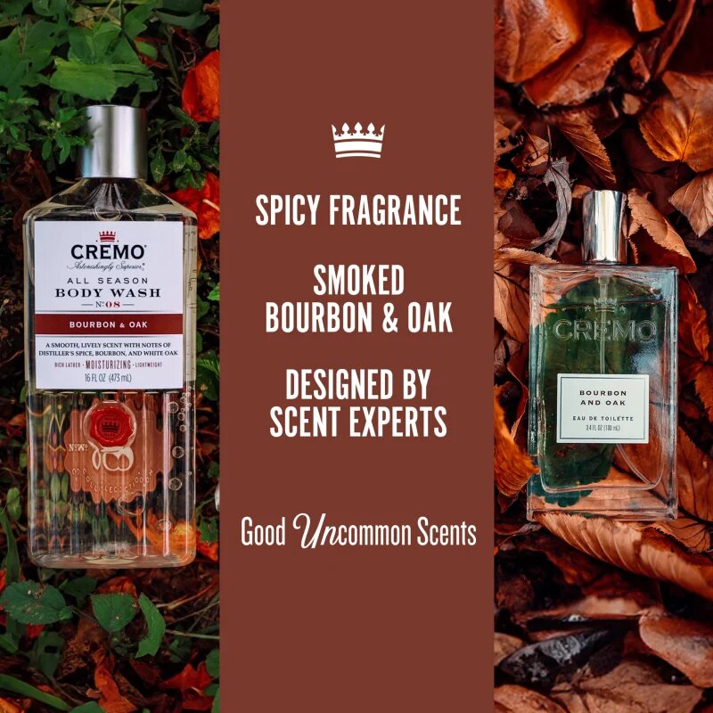 Cremo Bourbon & Oak Gift Set подаръчен комплект за мъже