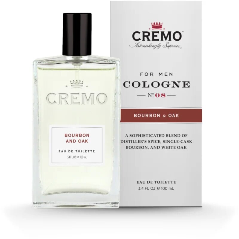Cremo Bourbon & Oak тоалетна вода за мъже Woody & Ambery 100 мл.