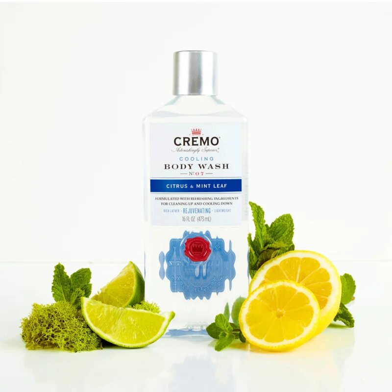 Cremo Citrus & Mint Leaf душ-гел за мъже 473 мл.