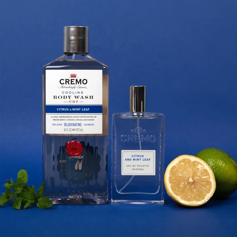 Cremo Citrus & Mint Leaf Gift Set подаръчен комплект за мъже