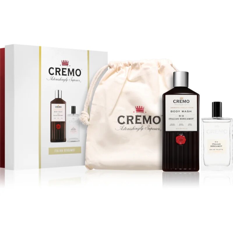 Cremo Italian Bergamot подаръчен комплект за мъже