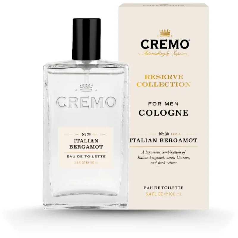 Cremo Italian Bergamot тоалетна вода за мъже 100 мл.