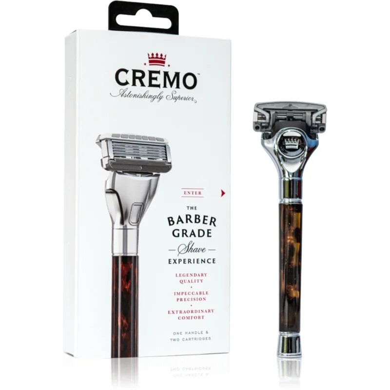 Cremo The Barber Grade самобръсначка + 2 резервни глави
