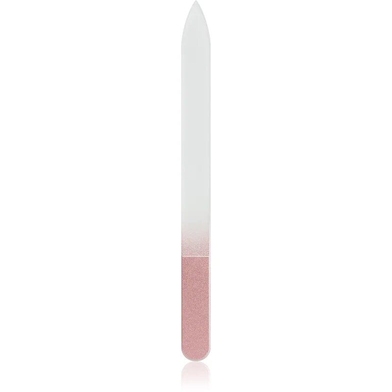 Crystal Bohemia Pink стъклена пила за нокти 1 бр.