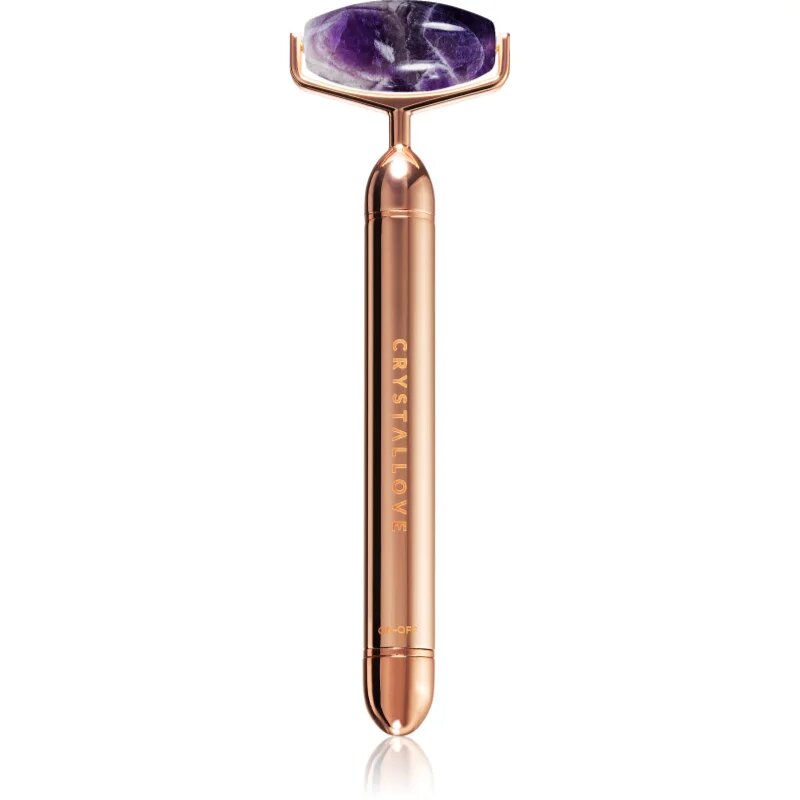 Crystallove Amethyst Vibrating Roller масажно валяче за лице 1 бр.