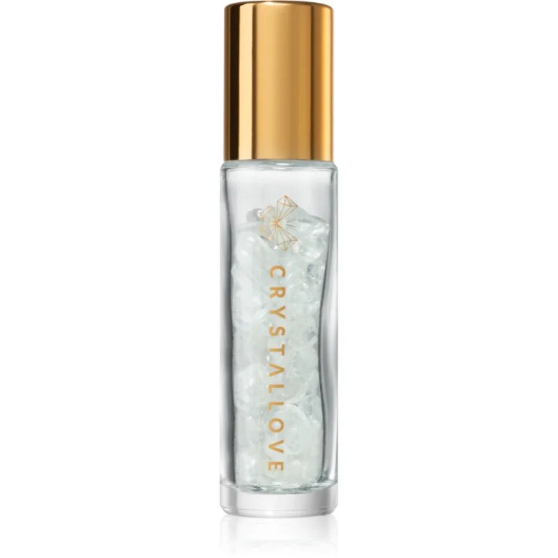 Crystallove Clear Quartz Oil Bottle Рол-он с кристали пълнещ 10 мл.