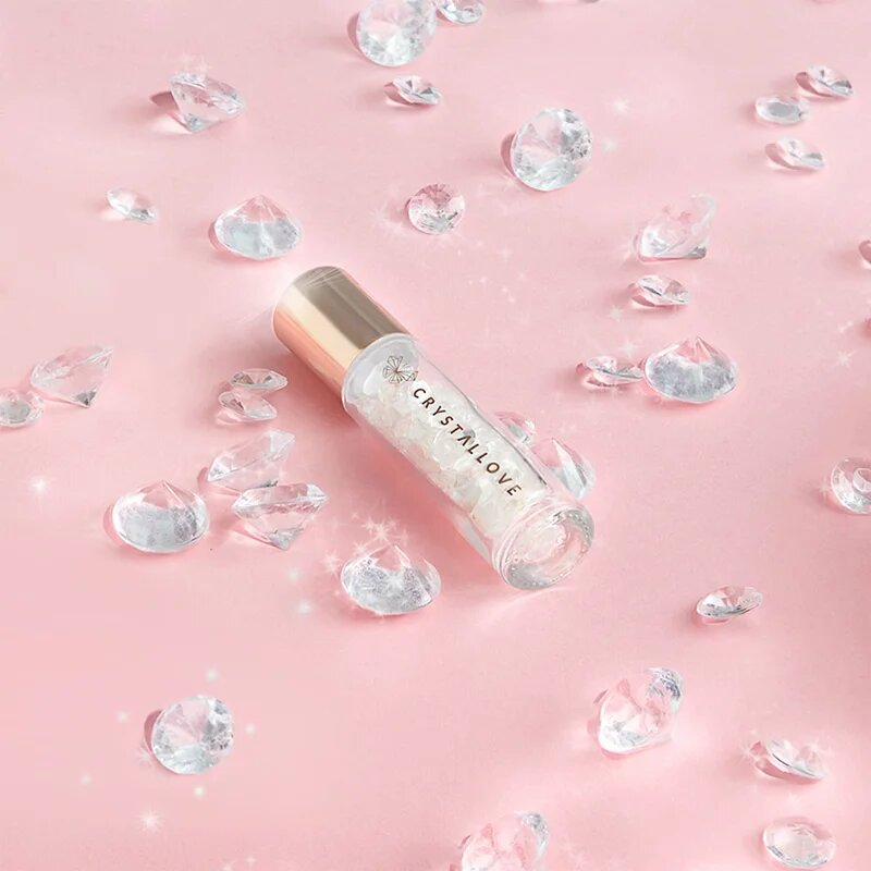 Crystallove Clear Quartz Oil Bottle Рол-он с кристали пълнещ 10 мл.