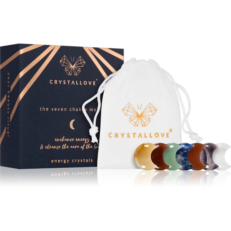 Crystallove Energy Crystals The Seven Chakra Moons масажно приспособление 7 бр.