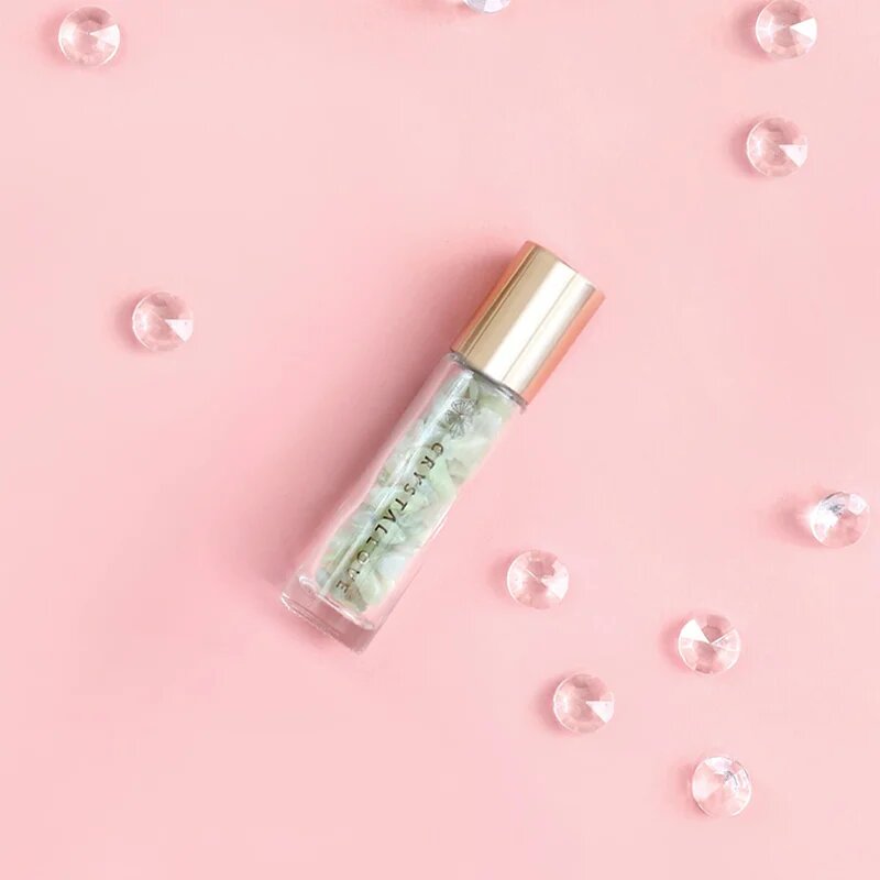 Crystallove Jade Oil Bottle Рол-он с кристали пълнещ 10 мл.