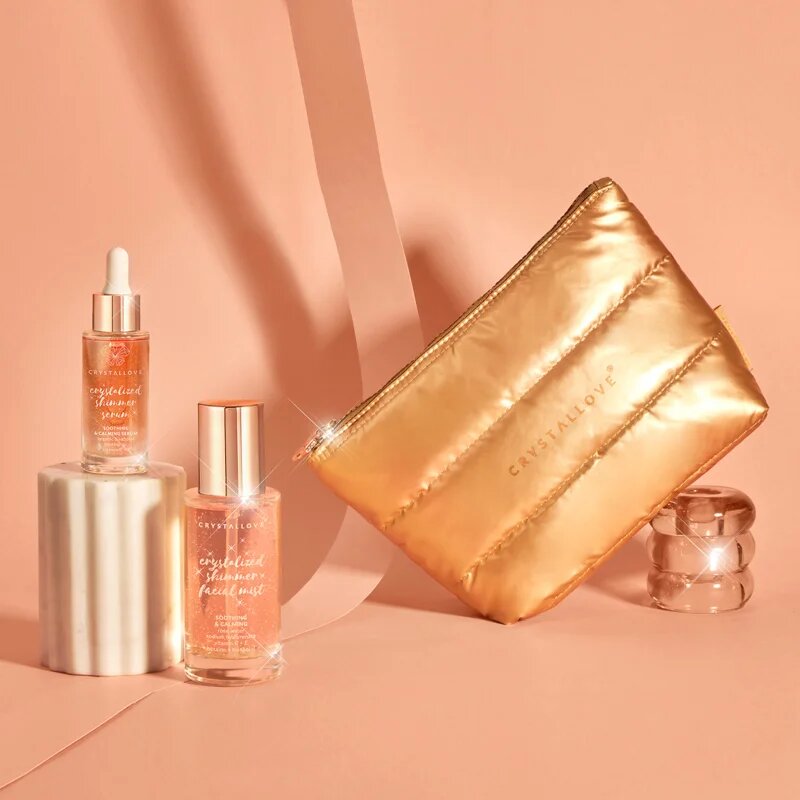 Crystallove The Pink Glow Ritual подаръчен комплект