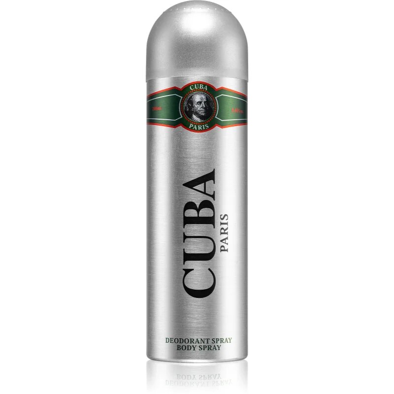 Cuba Green дезодорант за мъже 200 мл.