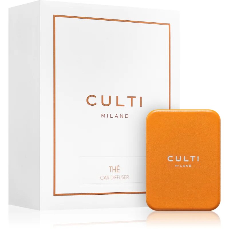 Culti Milano Car Diffuser Orange Thé aроматизатор за автомобил + резервен пълнител 73x53 см