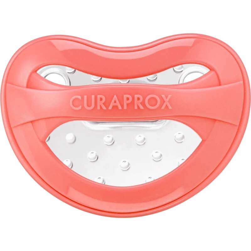 Curaprox Baby Size 0+ Months биберон за деца от раждането им Coral 1 бр.