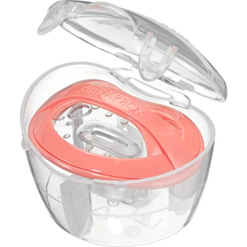 Curaprox Baby Size 0+ Months биберон за деца от раждането им Coral 1 бр.