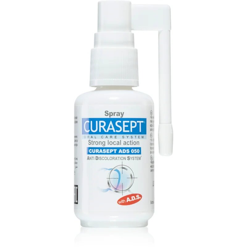 Curasept ADS 050 Spray спрей за уста за високо ефективна защита срещу зъбен кариес 30 мл.