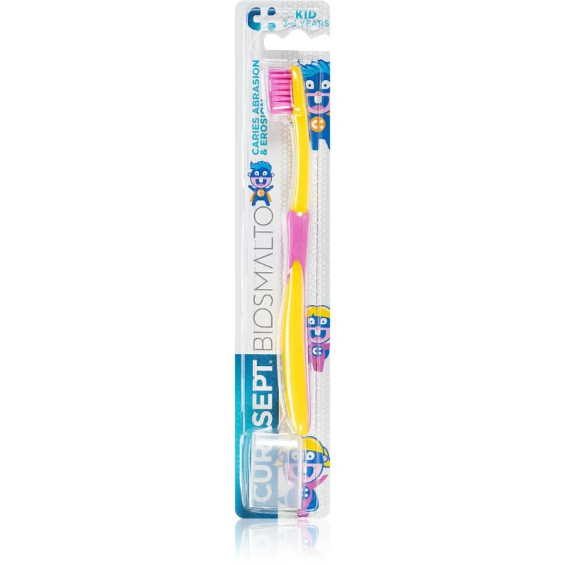 Curasept Biosmalto Kid 3-6 Years четка за зъби за деца 1 бр.