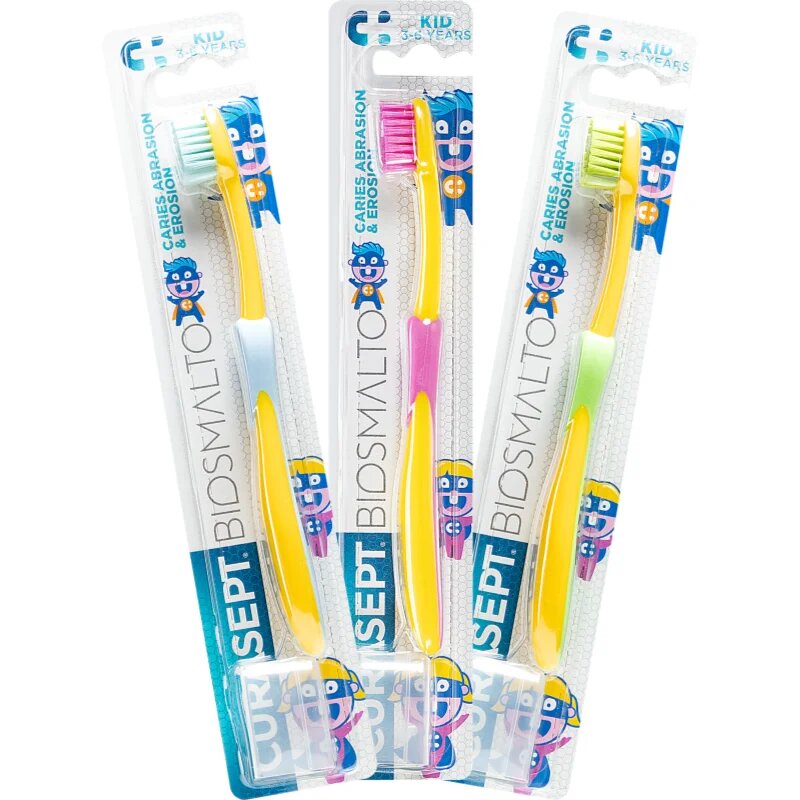 Curasept Biosmalto Kid 3-6 Years четка за зъби за деца 1 бр.
