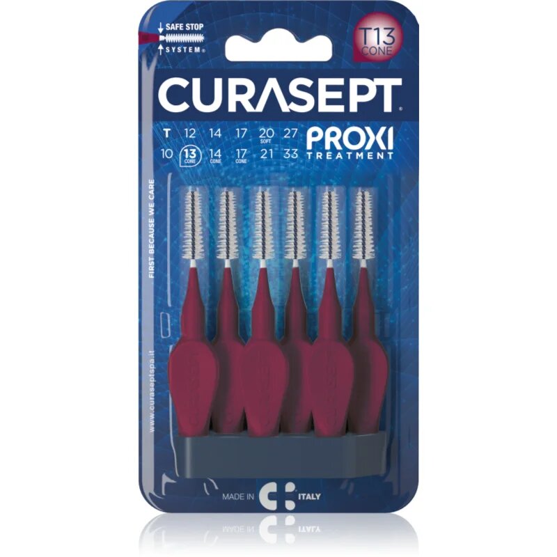 Curasept Proxi T13 Cone четки за междузъбно пространство 6 бр.