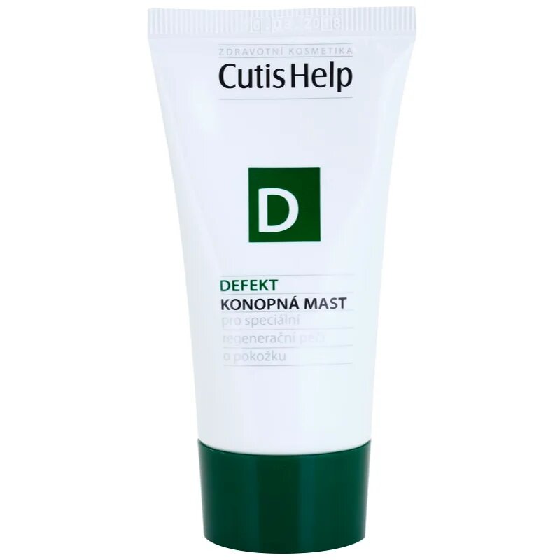 CutisHelp Health Care D - Defect конопен мехлем при увреждане на кожата ускоряваща заздравяването 50 мл.