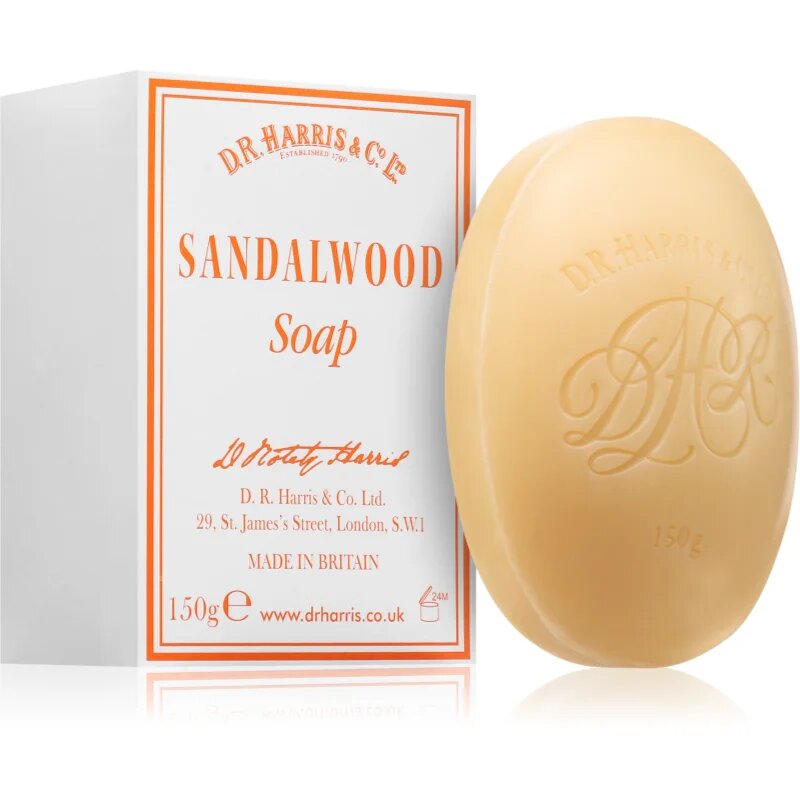 D.R. Harris Bath Soap твърд сапун за вана Sandalwood 150 гр.