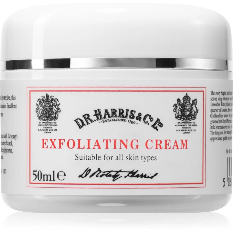 D.R. Harris Exfoliating Cream почистващ пилинг за лице за мъже 50 мл.