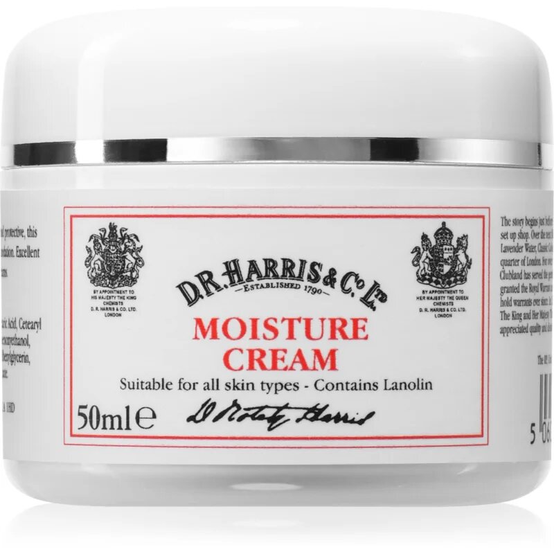 D.R. Harris Moisture Cream подхранващ хидратиращ крем 50 мл.