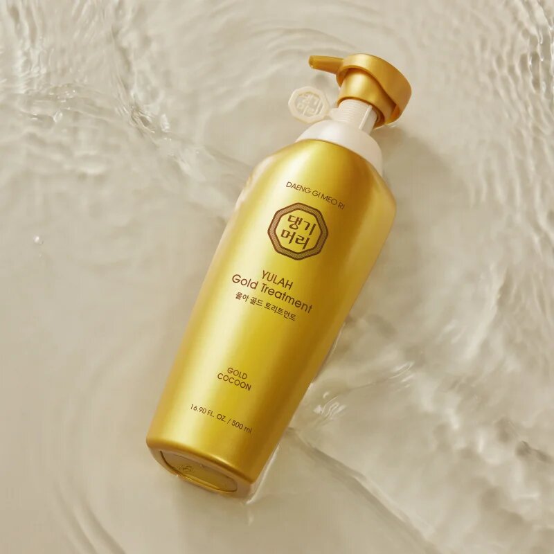 DAENG GI MEO RI Yula Gold Treatment възстановяващ балсам за подсилване и блясък на косата 500 мл.