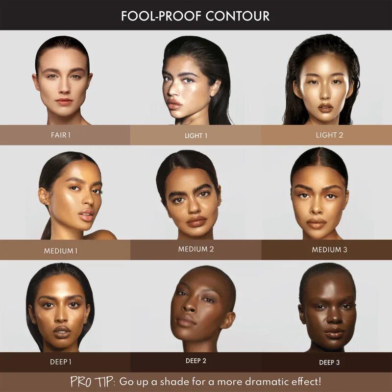 Danessa Myricks Beauty Balm Contour бронзър-крем цвят Light 1 10 гр.