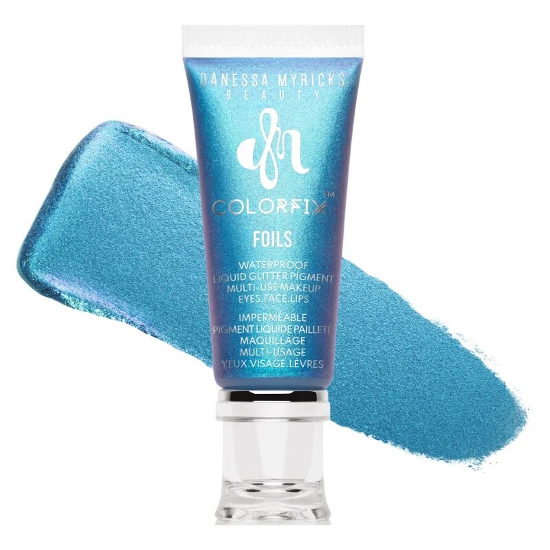 Danessa Myricks Beauty Colorfix Foils мултифункционален грим за очи устни и лице цвят Mermaid 10 мл.