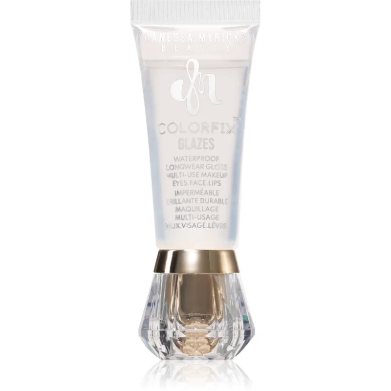 Danessa Myricks Beauty Colorfix Glaze мултифункционален грим за очи устни и лице цвят Clear 10 мл.