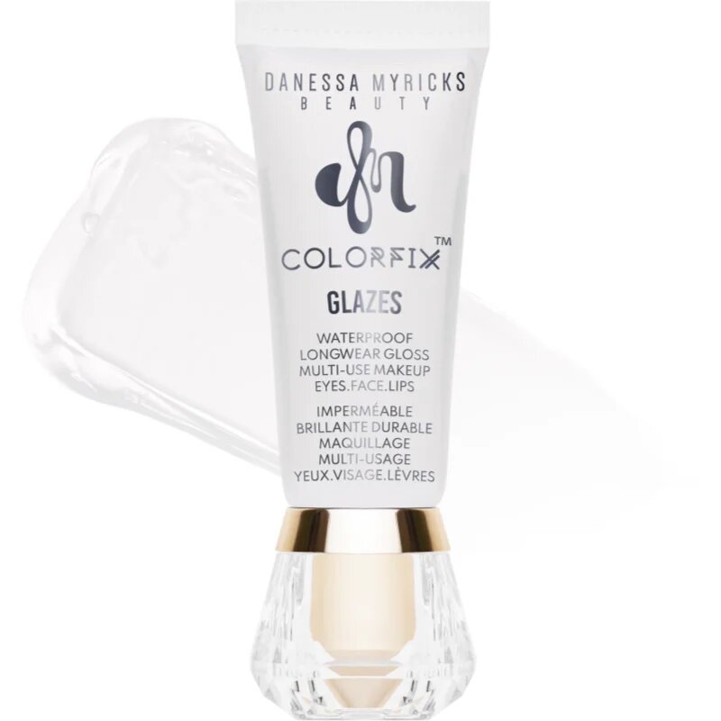 Danessa Myricks Beauty Colorfix Glaze мултифункционален грим за очи устни и лице цвят Clear 10 мл.