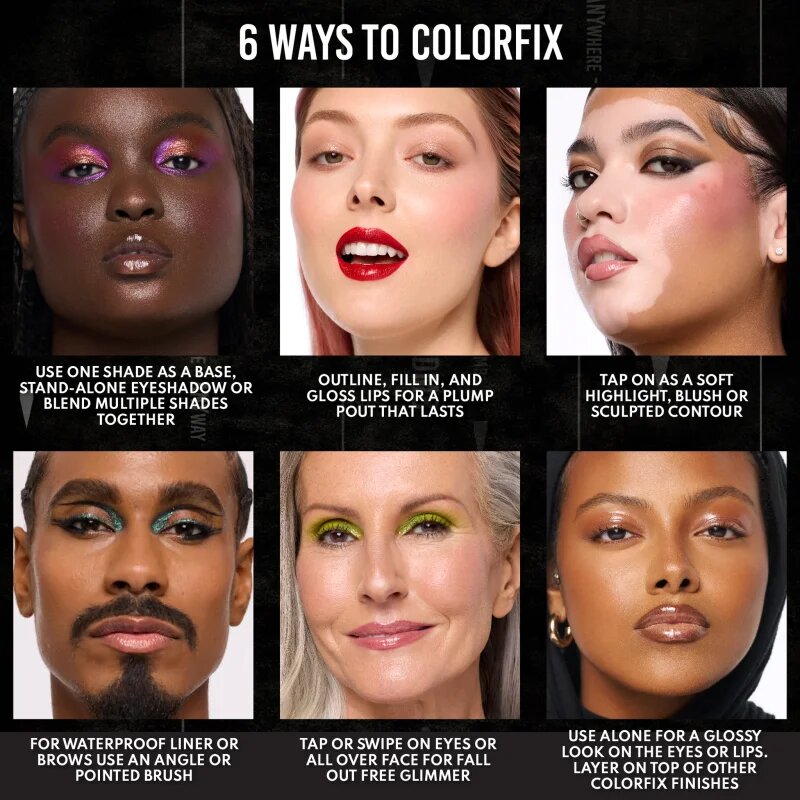 Danessa Myricks Beauty Colorfix Glaze мултифункционален грим за очи устни и лице цвят Stargazer 10 мл.