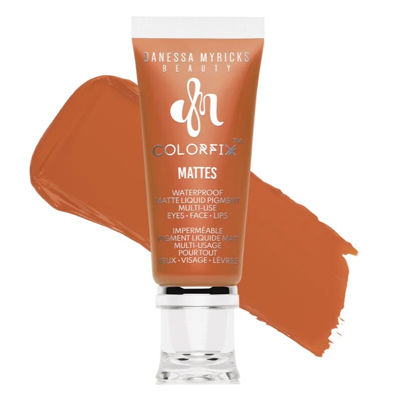 Danessa Myricks Beauty Colorfix Mattes мултифункционален грим за очи устни и лице цвят Carrot Cake 10 мл.