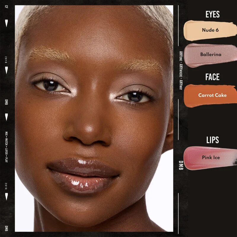 Danessa Myricks Beauty Colorfix Mattes мултифункционален грим за очи устни и лице цвят Carrot Cake 10 мл.