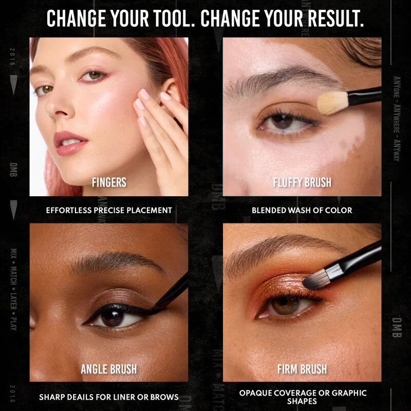 Danessa Myricks Beauty Colorfix Mattes мултифункционален грим за очи устни и лице цвят Chestnut 10 мл.