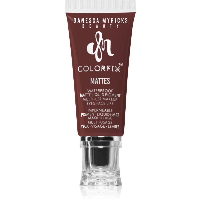 Danessa Myricks Beauty Colorfix Mattes мултифункционален грим за очи устни и лице цвят Chocolate 10 мл.