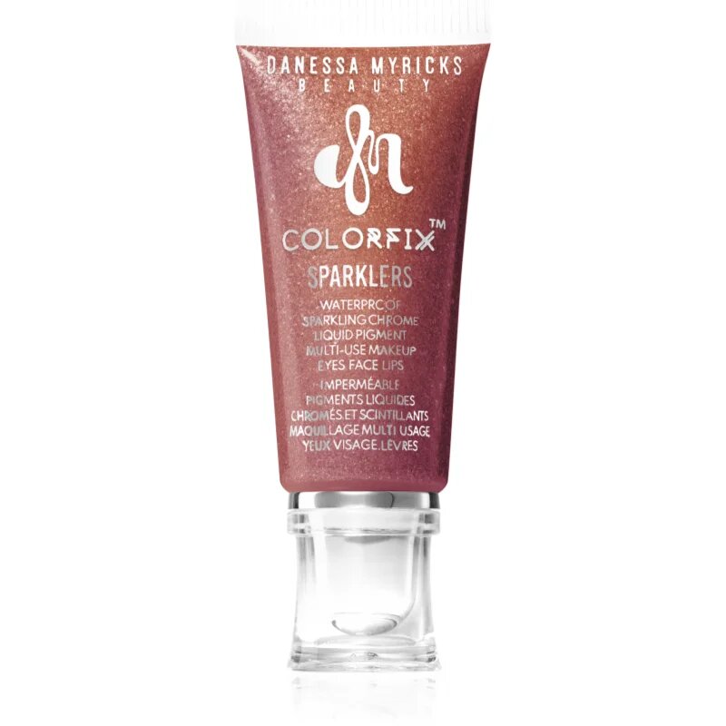 Danessa Myricks Beauty Colorfix Sparklers мултифункционален грим за очи устни и лице цвят Flare 10 мл.